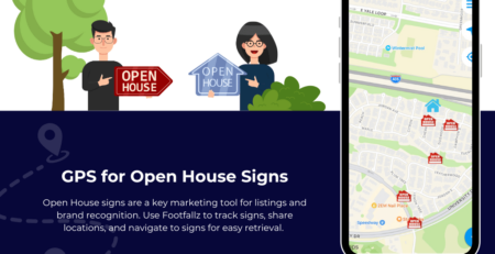 Importance of using technology to enhance open house marketing to increase foot traffic and brand visibility