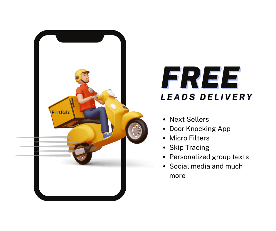 Unlock free leads for realtors using the Neighborhood Reach feature on Footfallz, helping you connect with local buyers and sellers effortlessly.